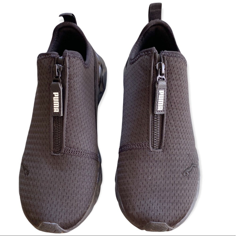 Puma Weave Zip Training Shoes Black Women's Size 5.5